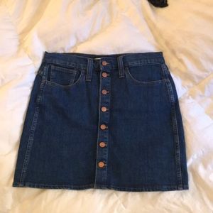 Madewell Demin Skirt